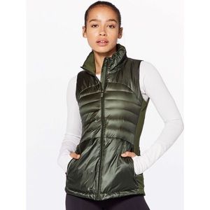 EUC Lululemon Down For a Run Vest. Size 10.